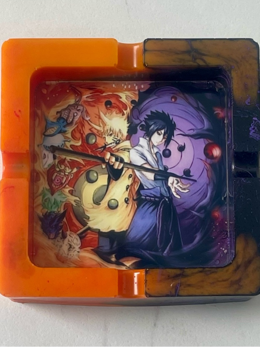 Naruto & Sasuke Anime Ashtray | Manga Anime Collectible